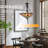 5 - Light Dimmable Geometric Chandelier