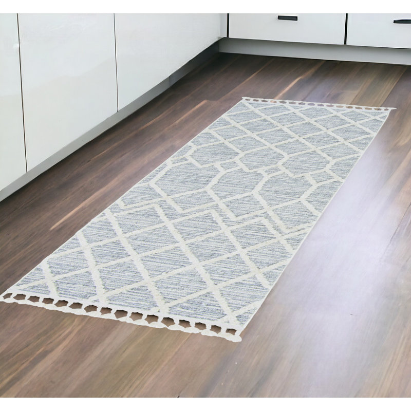 Tapis ivoire / gris Alonda