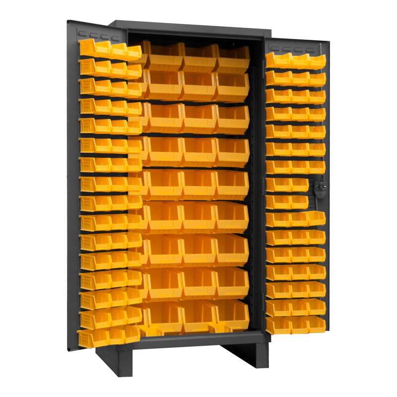 Mercury Single Storage Cabinet ( 78'' H x 36.13'' W x 24'' D), Yellow