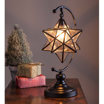 Lampe de table arquée 17 po