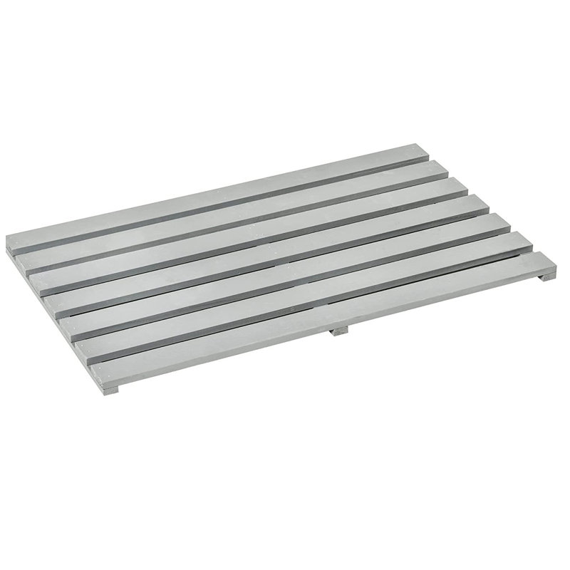 Outsunny Wooden Cold Frame Greenhouse, Shelf, 76 x 47 x 110cm, Light Grey