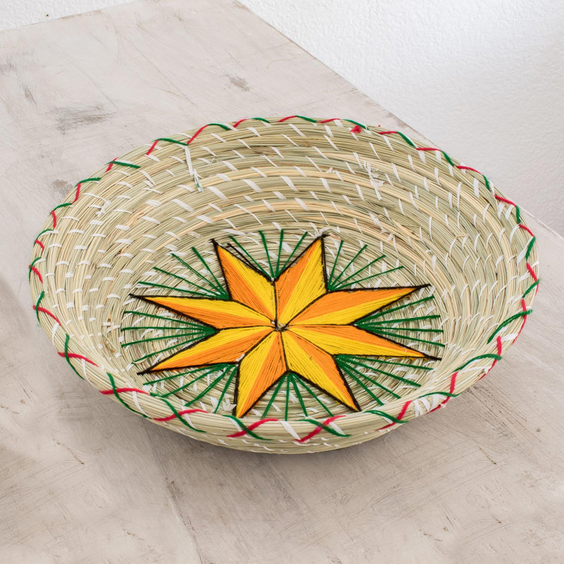 Bayou Breeze Friese Fiber Decorative Basket