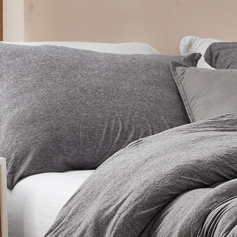 Other Items Sham Set, Dark Gray, King