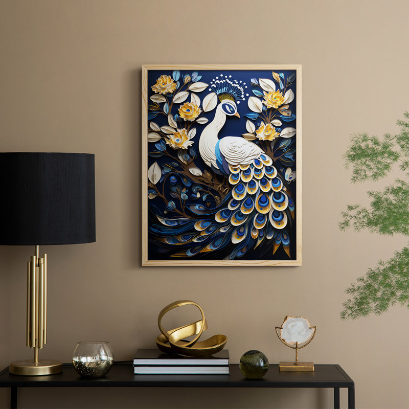 ANIMALS Series CCXVIII, reproduction encadrée - bois massif, H 15 po x l 12 po