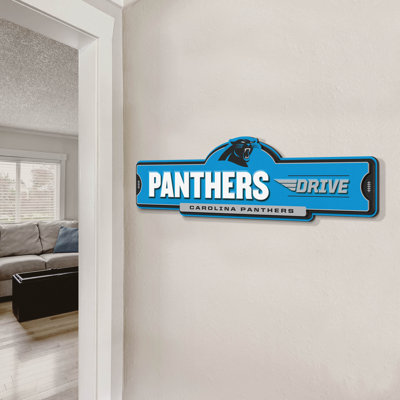 NFL Carolina Panthers Street Sign
