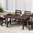 34x66 Rectangular Patio Dining Table-848530441