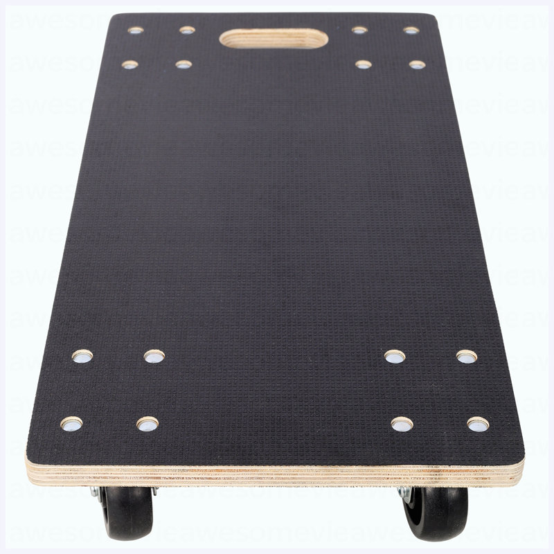 Chariot mobile en bois avec 4 roues en PP, 22-1 / 2X11-3 / 8 pouces, Mover