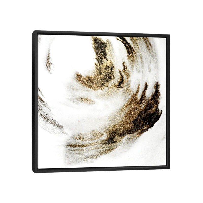 Smeared Circle II by Kimberly Allen - Print on Canvas