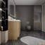 Meuble-lavabo double l 48 po Kyng-14387643