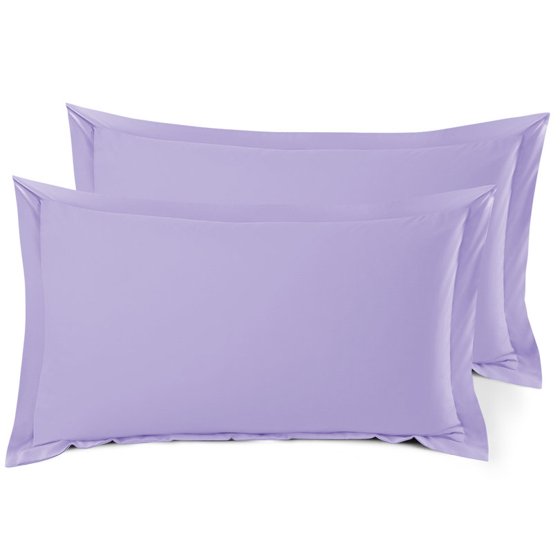 Taie décorative 100% polyester , Lavande, 20 po x 26 po
