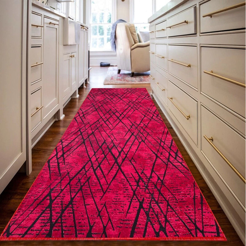 Hourani Abstract Indoor / Outdoor Area Rug, Rectangle 200 x 290cm