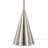 Cone 64" Contemporary Metal Floor Lamp In Metal With Linen Shade From Grandview Gallery-1403878241