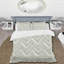 Ensemble de housse de couette beige crème Midcentury Herringbone I - Midcentury-109156285