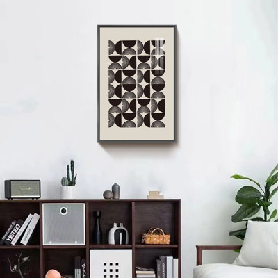 Boho - Picture Frame Print on Canvas