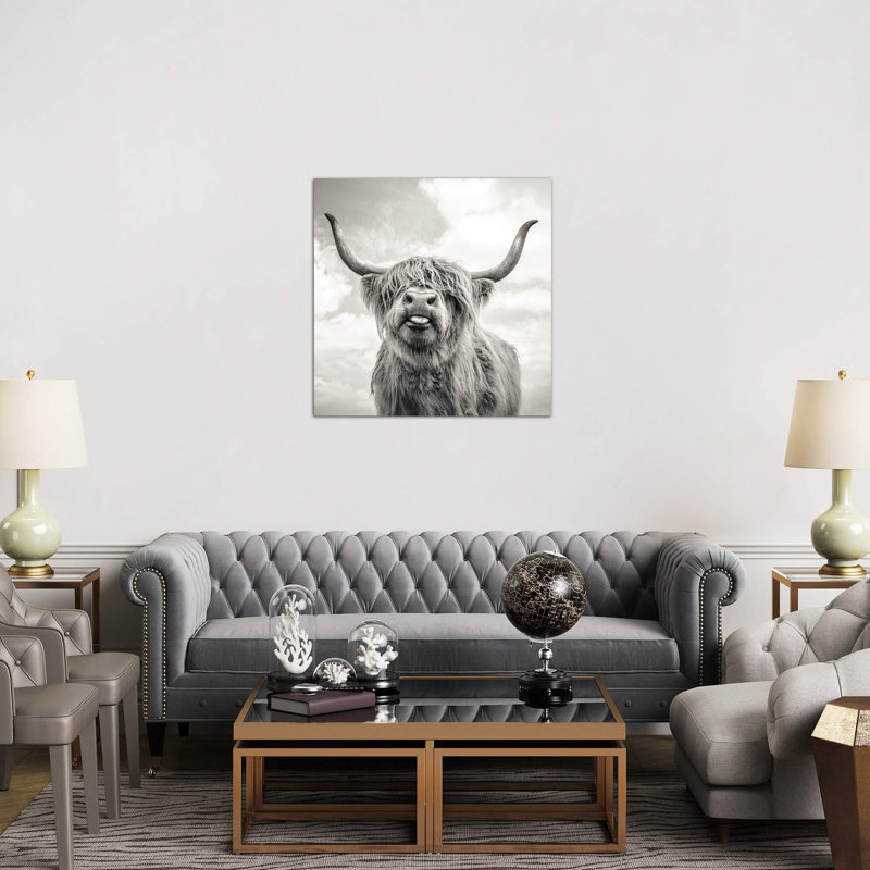 Funny Girl by Mark Gemmell - Wrapped Canvas Print, 66.04 cm H x 66.04 cm W x 1.91 cm D
