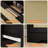 Rattan 10 Drawer Dresser, 59'' Wide Modern Farmhouse Chest of Drawers with Anti-Tipping Device-901737171