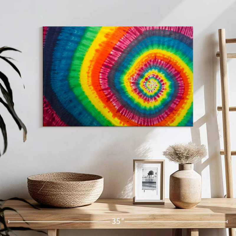 Avery Spiral Tie Dye abstrait