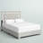 Beckville Upholstered Panel Bed with Headboard Lighting-66937290