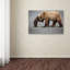 Art mural sur toile tendue - «A Little Bear Hug» de Renee Doyle pour décoration de salon, de chambre à coucher ou de bureau - 16 x 24-22675194