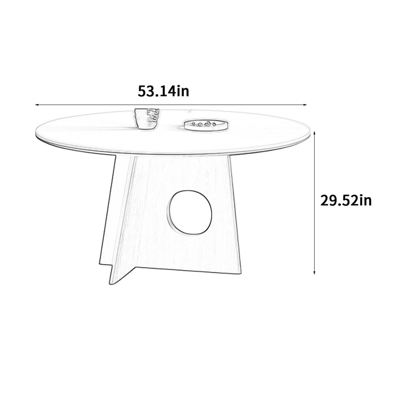 Kerley, 29.52"H x 53.14"L x 53.14"W