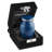 Decorative Miniature Keepsake Memorial Urn, Blue and Silver