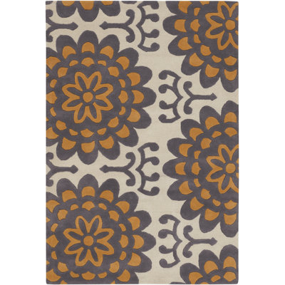 Tapis de zone blaize orange Burchell