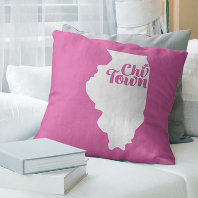 Linen Reversible Throw Pillow
