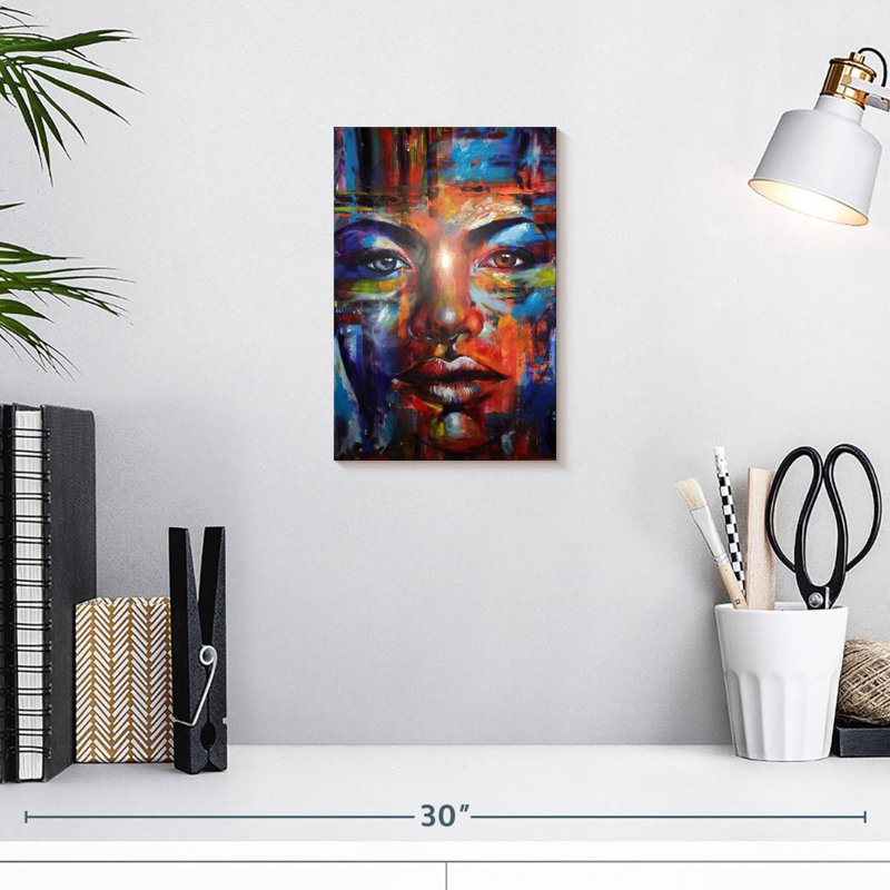 Leisha Skye, 12" H x 8" W