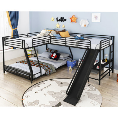 Cassimere Kids Twin Over Full Bunk Bed