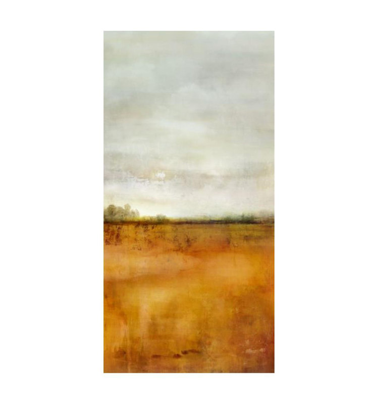 Field Sky I Painting by Guseul Park, 80" H x 40" W, Outdoor