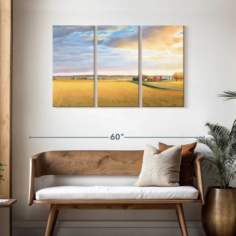 Alvord Heartland Landscape, 28" H x 45" W