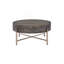 Table basse brun clair et champagne