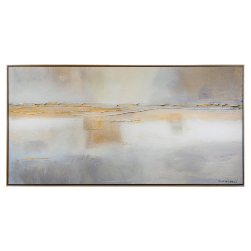 Low Tide Print by Rick Anderson