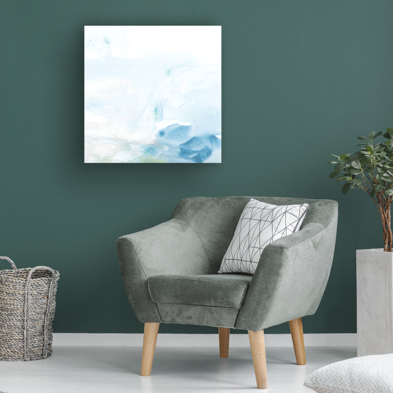 Bolognaise "Liquide ciel III" sur toile, H 18 po x l 18 po