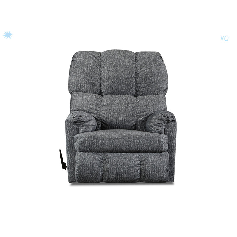 Fauteuil inclinable moderne, fauteuil inclinable en grès, Gris foncé