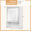 Armoire murale 24 po x 18 po