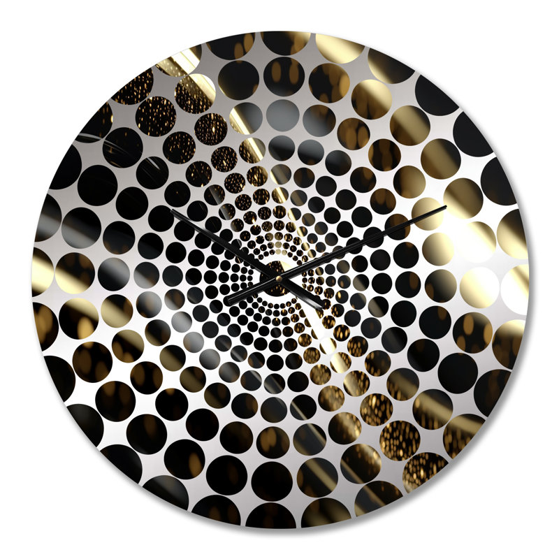 Horloge murale Sohib - Fractals, Médium