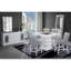 TABLE DE BAR ARIYA BLANC