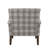 Arching Upholstered Armchair-1625562472