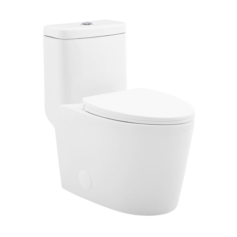Fulton One-Piece Elongated Toilet Dual-Flush 1.1/1.6 Gpf