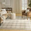 Tapis taupe moderne Ebern Designs Reimann-794224324