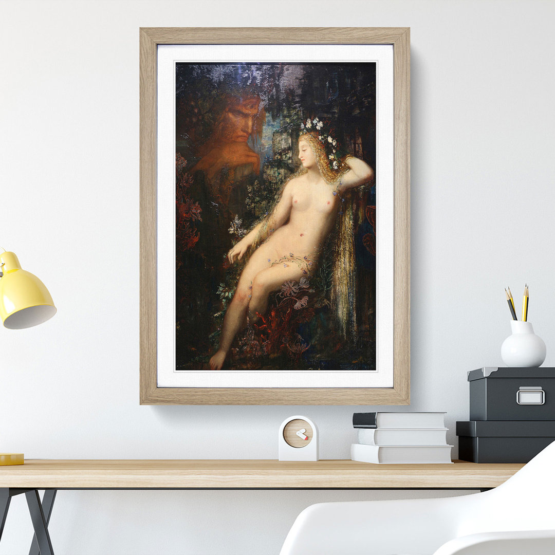 Galatea by Gustave Moreau - Framed Print