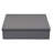 Wreath Storage Container Box with Handles Sturdy Fabric‑Cove Sides for 24‑Inch Wreath with Charcoal Trim-443752879-443752872