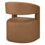  Ensemble de 2 chaises de salle à manger rembourrées avec roulettes Bralan-126017880