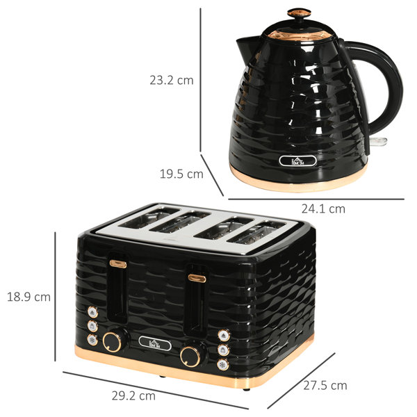 Kettle And Toaster Set