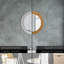 Huldar Glass Flat Wall Mirror