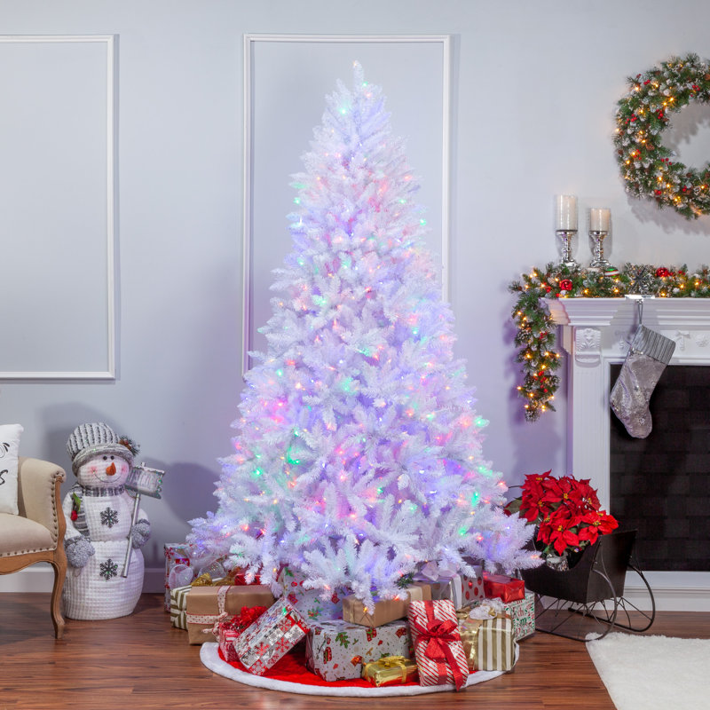 90' H Lighted Artificial Pine Christmas Tree