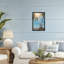Surf For Two at Sunrise Floating Frame, design by LSR Design Studio-1522473407-1522473406