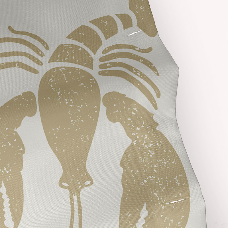 Rideau de douche Calipatria, Taupe