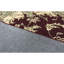 Wool Oriental Area Rug in Wine/Ivory